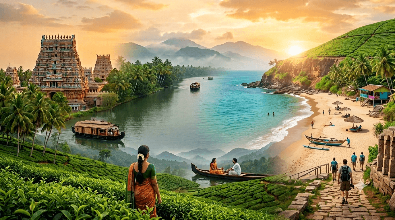 Scenic mountain lake landscape representing personalized travel experiences