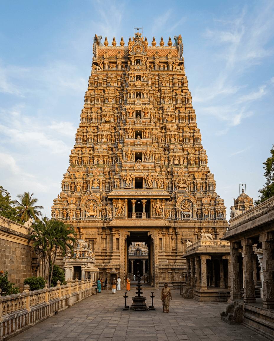 Tamil Nadu — Temples, hills & coastal charm